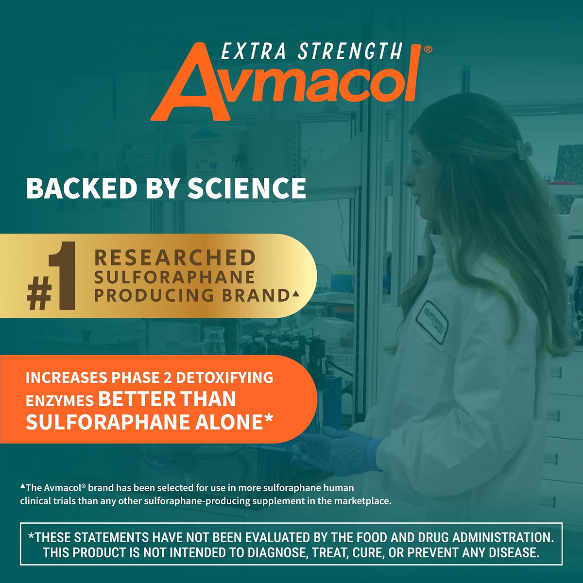 Avmacol® Extra Strength Sulforaphane Support with Beta-Glucan