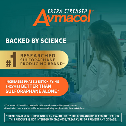 Avmacol® Extra Strength Sulforaphane Support with Beta-Glucan