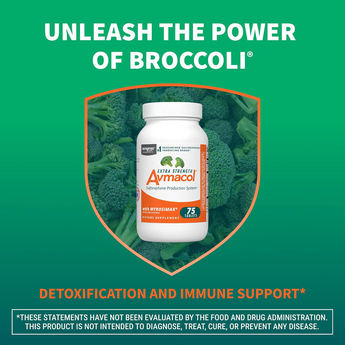 Avmacol® Extra Strength Sulforaphane Support with Beta-Glucan