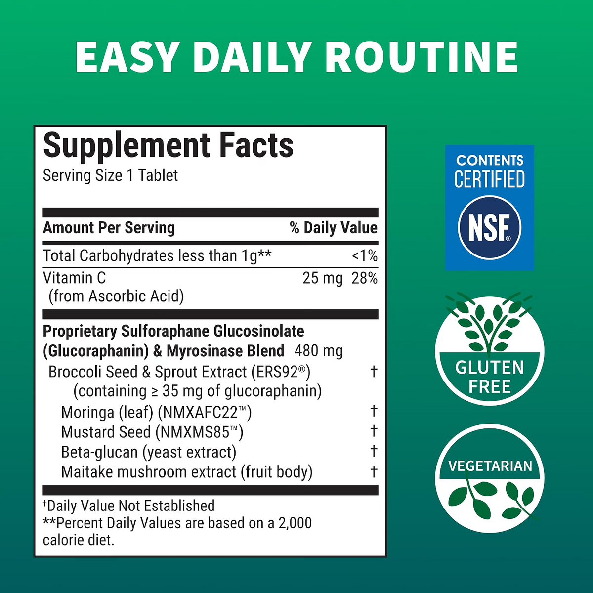 Avmacol® Extra Strength Sulforaphane Support with Beta-Glucan